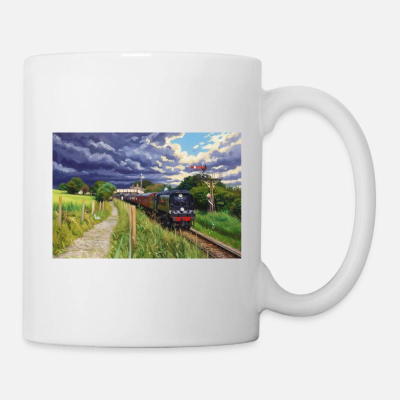 Heritage Express in Green Valley - Mug - white