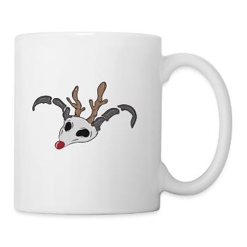 Reindeer Skull - Mug - white - Right