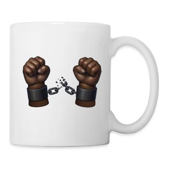 BLACK LIVE MATTER - freedom & rights - Mug - white - Right