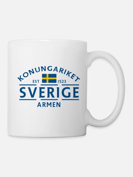 Stockholm 1252, Schweden - Tasse - Weiß