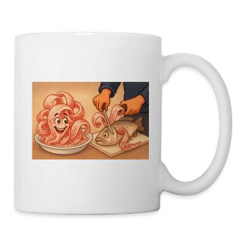 Struganina - Weiter Norden - Tasse - Weiß - Rechts