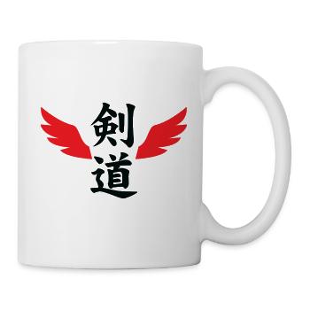 Aikido – Kampfsport – Aikido - Tasse - Weiß - Rechts