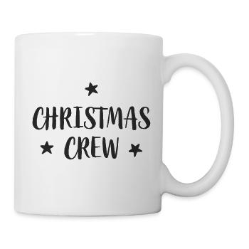 Lettrage de l’équipe de Noël - Mug blanc - blanc - Droite