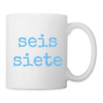 Seis Siete - Espagnol 67 - Mug blanc - blanc - Droite