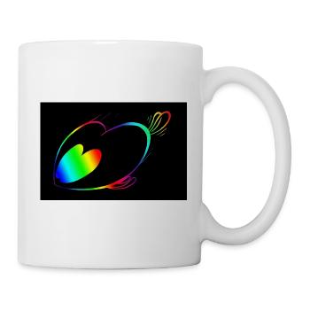 Filou speed poster - Mug blanc - blanc - Droite