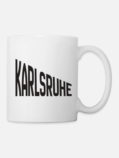 Karlsruhe - Tasse - Weiß