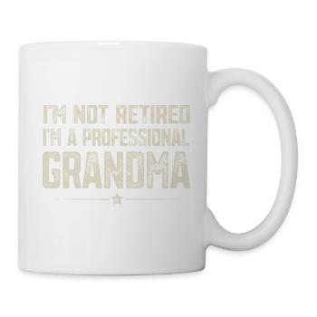 Professionelle Oma - Tasse - Weiß - Rechts