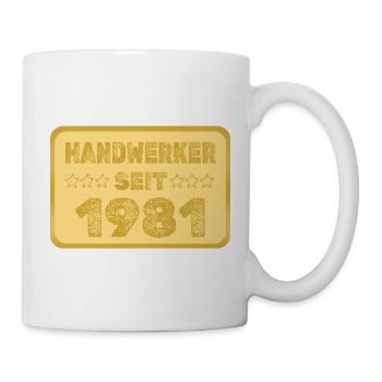 1981 - Tasse - Weiß - Rechts