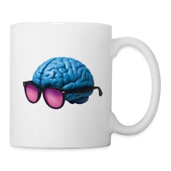 CHANGE PERSPECTIVE - freedom & rights - Mug blanc - blanc - Droite