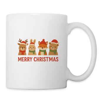 Christmas Animal Friends Text - Mug - white - Right