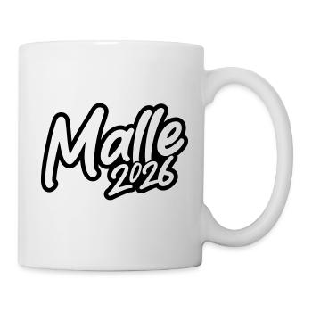 Malle 2026 - Tasse - Weiß - Rechts