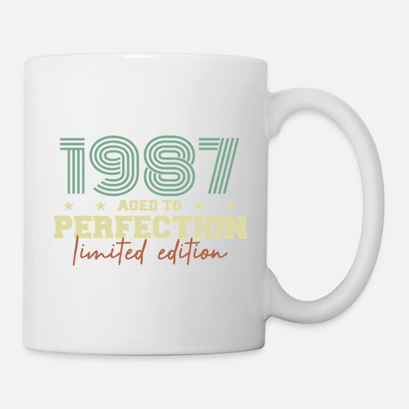 1987 - Mug blanc - blanc