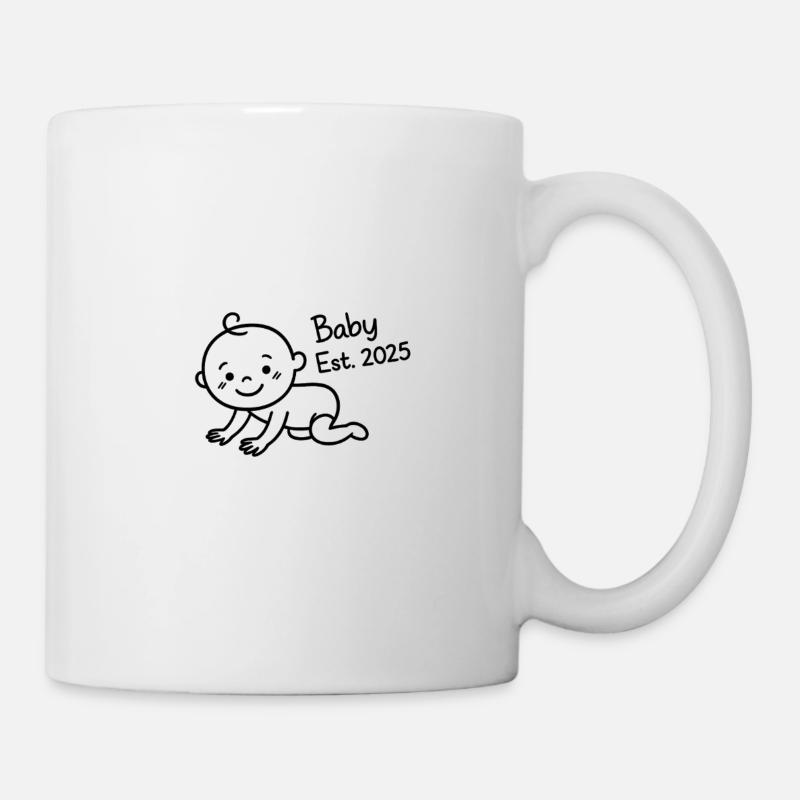 Bébé – Estimé en 2025 - Mug blanc - blanc