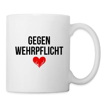 AGAINST CONTINUING EMPLOYMENT - Mug - white - Right