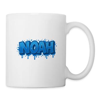 Graffiti Name NOAH Gift Ideal Printable on t - Mug - white - Right