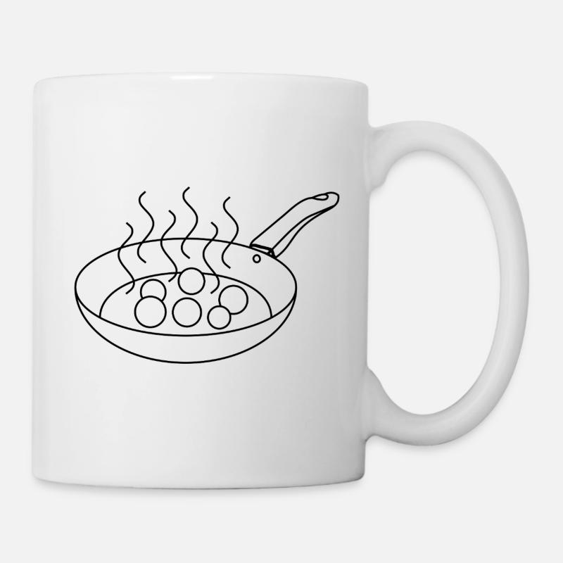 Boulettes - Mug blanc - blanc