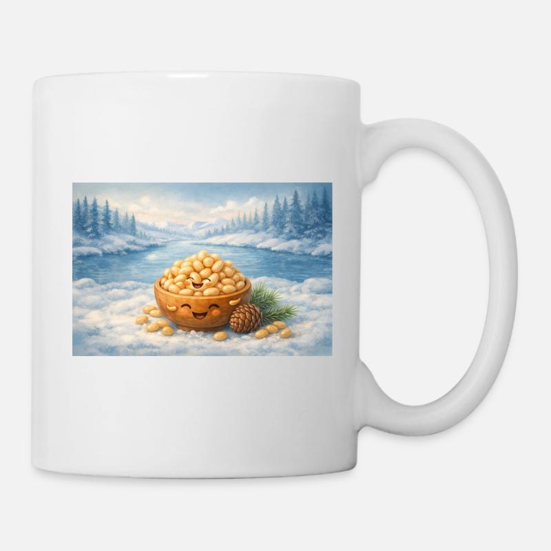 Pine nuts - Mug - white