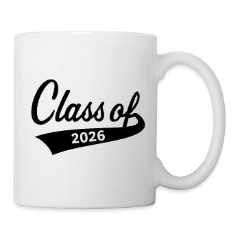 Class Of 2026 (Abschlussklasse Schulabschluss B) - Tasse - Weiß - Rechts