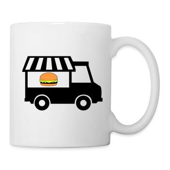 Street food truck - Mug - white - Right