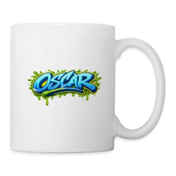 GRAFFITI NAME OSCAR FOR PERFECT GIFT PRINTABLE on - Mug - white - Right