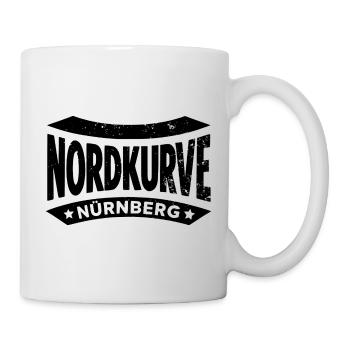 Nürnberg Stadion Fan Hoodie, Tasche Shirt, Socken - Tasse - Weiß - Rechts
