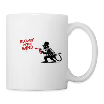 Wind Spray Monkey Graffiti - Mug - white - Right