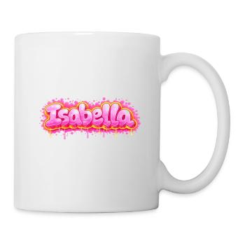 ISABELLA GRAFFITI NAME FOR PERFECT GIFT PRINTABLE - Mug - white - Right