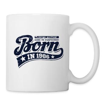 Né en 1986 - Anniversaire - Édition limitée - Mug blanc - blanc - Droite