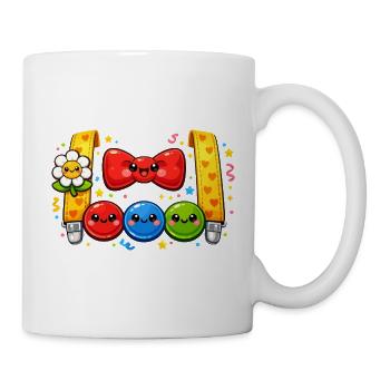 Clown Costume Carnival Carnival Gift - Mug - white - Right
