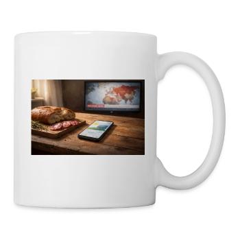 Everything that really carries is simple. - Mug - white - Right
