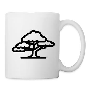 Bonsai - Tasse - Weiß - Rechts