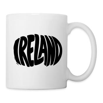 Ireland - Ireland Lettering - Mug - white - Right