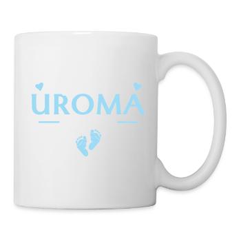 Befördert zur Uroma 2026 Babyparty - Tasse - Weiß - Rechts