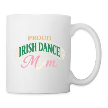 Irish Dance Step-dancing Celtic Fan - Mug - white - Right