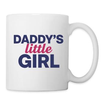 Daddy's Little Girl Cute Daughter Design - Mug - white - Right