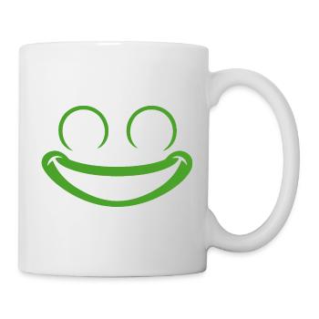 Frog | Big Face Costume Carnival Disguise - Mug - white - Right