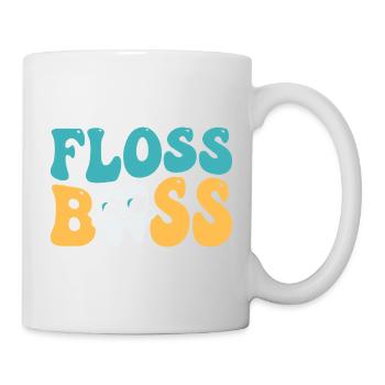 Floss Dental Assistant Dentist - Mug - white - Right