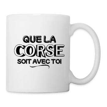 Corse, Corse humour, fierté Corse - Mug blanc - blanc - Droite