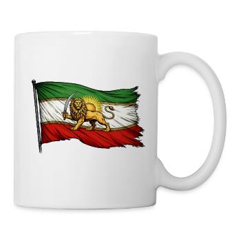 Persia Iran Flag - Mug - white - Right