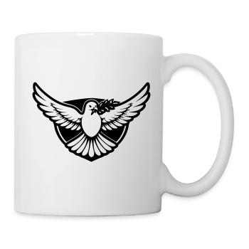 Dove, Freedom, Peace - Mug - white - Right