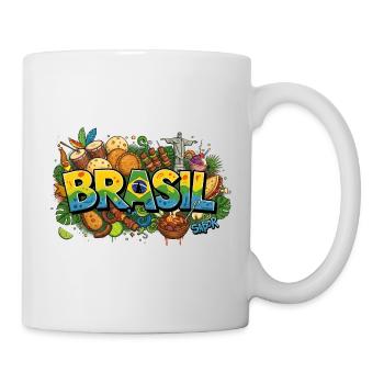 Sabor do Brasil: Authentic Brazilian Cuisine & Ico - Mug - white - Right