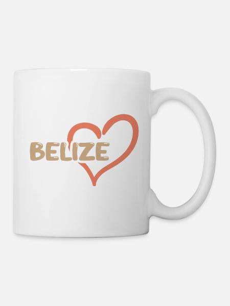Belize als Belize - Tasse - Weiß