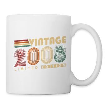 Vintage 2008 Vintage Birthday Gift - Mug - white - Right