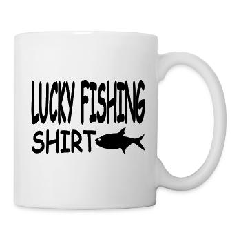 Pêche - Mug blanc - blanc - Droite