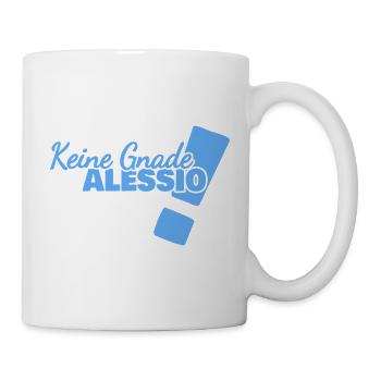 Alessio als Lustig - Tasse - Weiß - Rechts