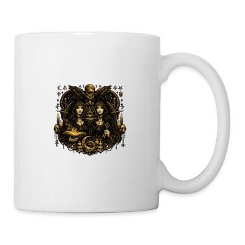 Okkulte Zwillinge der Erkenntnis - Tasse - Weiß - Rechts