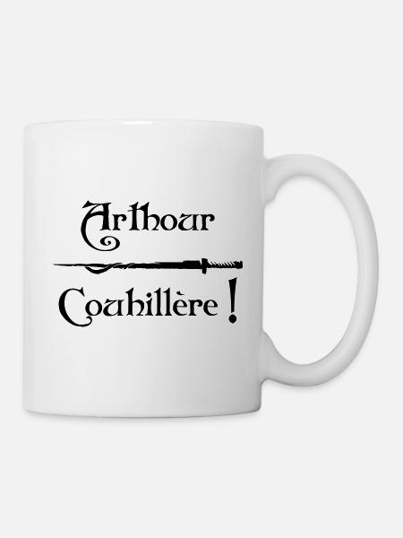 Arthour Couhillère! - Tasse - Weiß