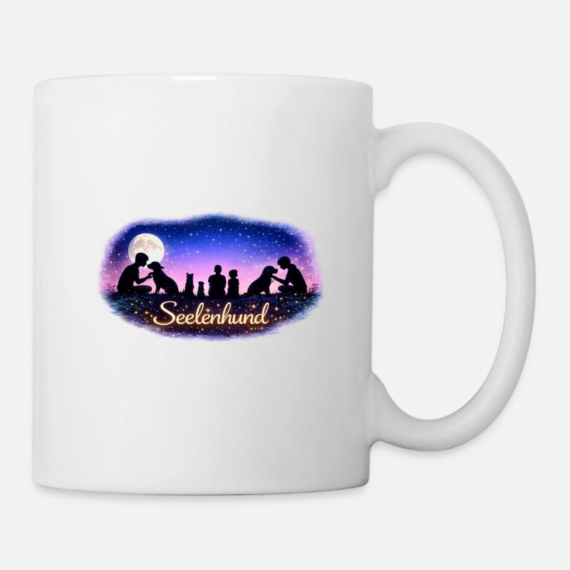 Amour du chien d’âme - Mug blanc - blanc