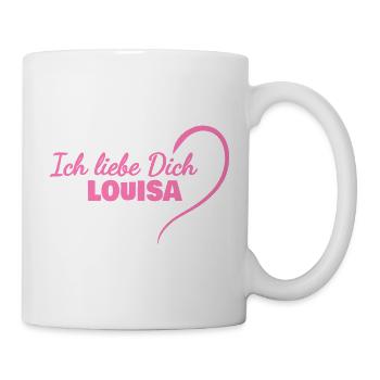 Heart Louisa - Mug blanc - blanc - Droite