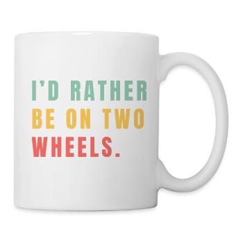 Better on two wheels - Mug - white - Right